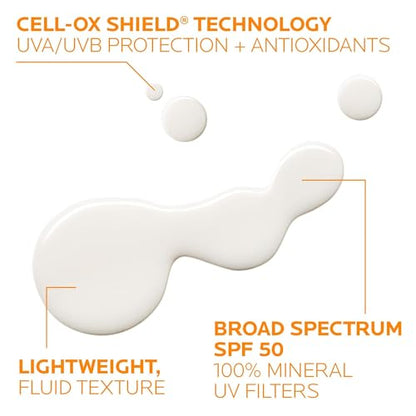 La Roche-Posay Anthelios Mineral Ultra-Light Face Sunscreen SPF 50, Zinc La Roche-PosayBuy Supplements Australia