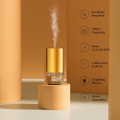 Airversa Waterless Diffuser for Essential Oil 100ml Capacity Battery Operated Aromatherapy AirversaBuy Supplements Australia