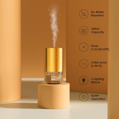 Airversa Waterless Diffuser for Essential Oil 100ml Capacity Battery Operated Aromatherapy AirversaBuy Supplements Australia