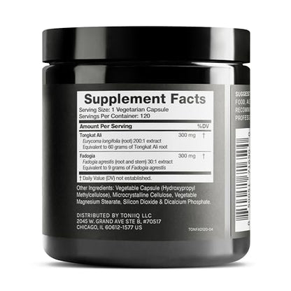 Ultra Concentrated 69,000mg Tongkat Ali Fadogia Agrestis Blend – 200:1 Tongkat Ali + 30:1 ToniiqBuy Supplements Australia