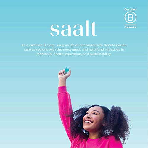 Saalt Teen Menstrual Cup - Best Sensitive Reusable Cup - Wear for 12 Hours - Tampon and Pad Alternative saaltBuy Supplements Australia