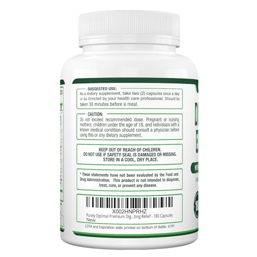 Purely Optimal Premium Digestive Enzymes Plus Prebiotics & Probiotics - for Better Digestio Purely OptimalBuy Supplements Australia