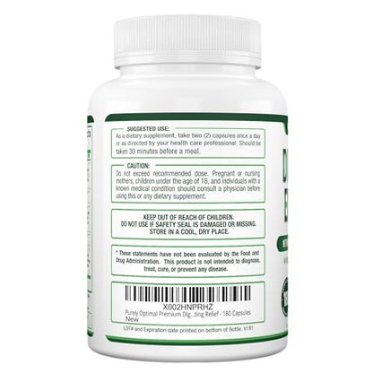Purely Optimal Premium Digestive Enzymes Plus Prebiotics & Probiotics - for Better Digestio Purely OptimalBuy Supplements Australia