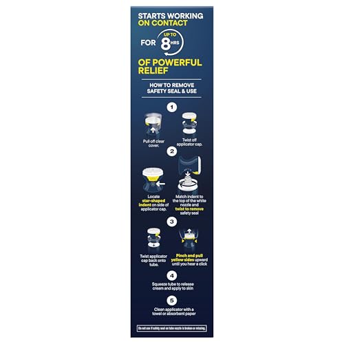 Advil Targeted Relief Pain Relieving Cream with Massage Applicator, Up to 8 Hours of Powerful Relief of Minor Arthritis Pain, Joint Pain, Lower Back Pain and Muscle Pain, 2.5 oz AdvilBuy Supplements Australia