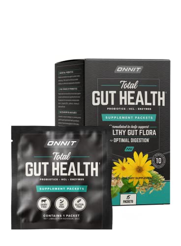 ONNIT Total Gut Health - Complete Probiotics & Digestive Enzyme Supplement ONNITBuy Supplements Australia
