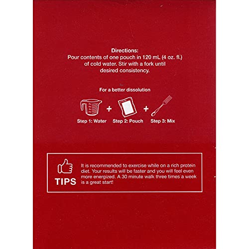 Protidiet Chocolate Flavor High Protein Instant Pudding Mix (7-5.9 oz Pouches) (Chocolate) ProtiDIETBuy Supplements Australia