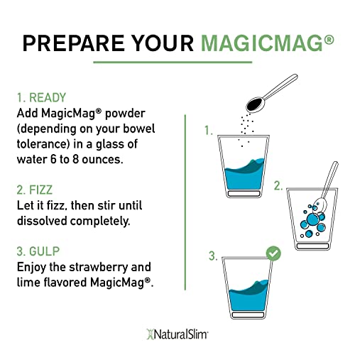 NaturalSlim Magicmag Pure Magnesium Citrate Powder – Stress, Constipation, Muscle NaturalSlimBuy Supplements Australia