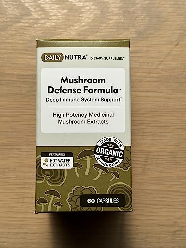 DailyNutra Mushroom Defense Formula - Immune Support Supplement | Organic DailyNutraBuy Supplements Australia