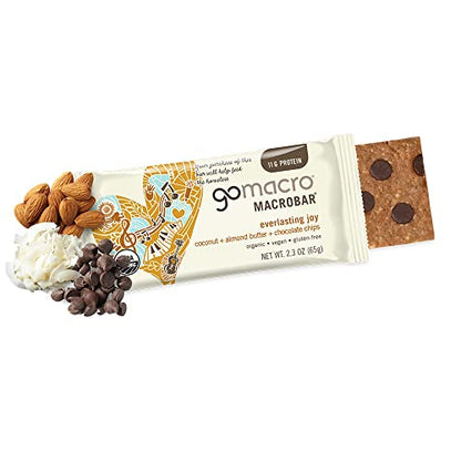 GoMacro MacroBar Organic Vegan Protein Bars - Coconut + Almond Butter + Chocolate GoMacroBuy Supplements Australia