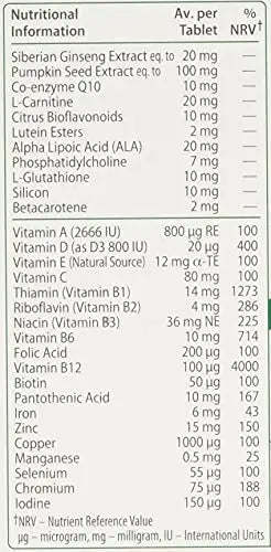 Vitabiotics Wellman 70+ 30 Tabs Vitabiotics