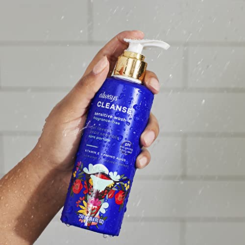 Always Cleanse Feminine Intimate Wash For Women, Ph Balanced For Sensitive Skin, Fragrance-Free AlwaysBuy Supplements Australia