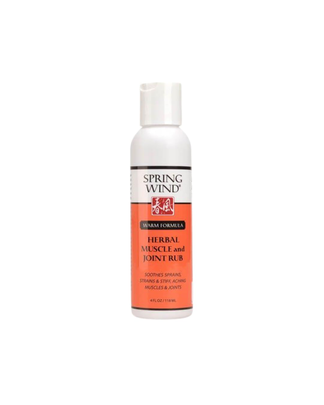 Spring Wind Herbal Muscle and Joint Rub (Warm Version) - Soothes Sprains, Strains, and Stiff, Aching Muscles and Joints Spring WindBuy Supplements Australia