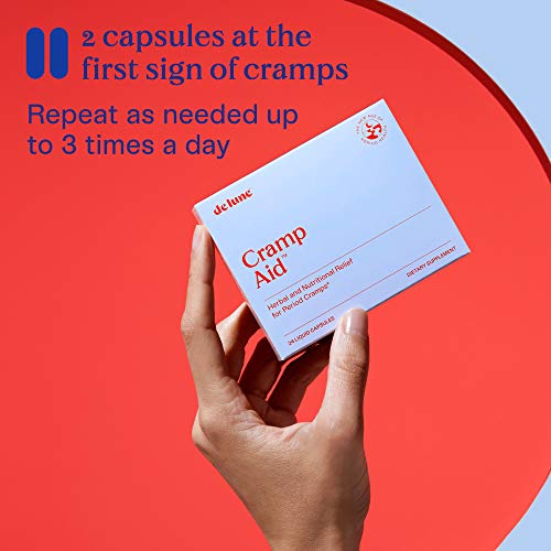 De Lune Cramp Aid, Herbal and Natural Relief for Period Cramps with Fenugreek Seed De LuneBuy Supplements Australia