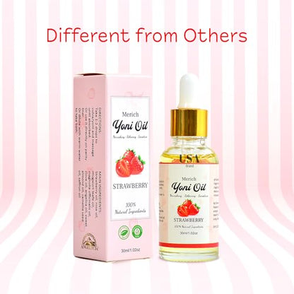 MERICH Natural Yoni Oil | Feminine Yoni Detox Oil | Naturally Scented Vaginal Oil | Restores pH Balance ANGELYCIABuy Supplements Australia