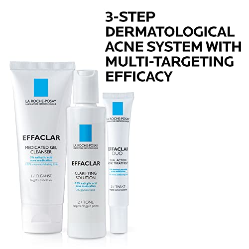La Roche-Posay Effaclar Dermatological 3 Step Acne Treatment System La Roche-PosayBuy Supplements Australia
