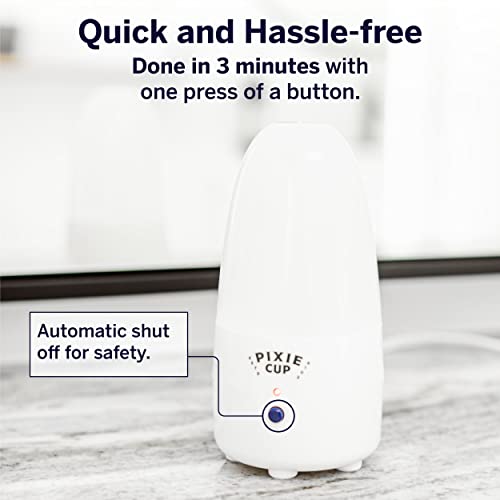 Pixie Menstrual Cup & Disc Steamer Sterilizer - Ranked 1 for The Best Steamer - Kills 99.9% of Germs Pixie CupBuy Supplements Australia