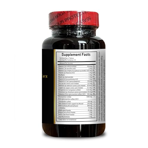 Joint Matrix PRO Natural Complex - Support Muscle Recovery, Full Joint Support, Flexibility Supplements, Natural Muscle Support - 2 Bottles 180 Tablets OLANTA TRADE SOLUTIONBuy Supplements Australia