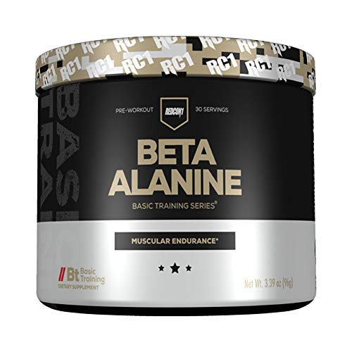 REDCON1 Beta Alanine Preworkout - Keto Friendly Pre Workout Supplement with Beta Alanine