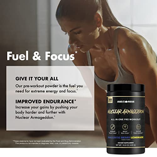 Anabolic Warfare Nuclear Armageddon Pre Workout Powder Pre-Workout for Men Anabolic WarfareBuy Supplements Australia