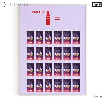 EVERYDAZE BT21 Essential C’s Collagen + Vitamin C Konjac Jelly | Vegan, 10 Calories E EVERYDAZEBuy Supplements Australia