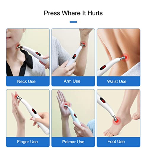 koouood Acupuncture Pen, 5-in-1 Pulse Massage Pen, USB Rechargeable Electronic Acupuncture Pen koouoodBuy Supplements Australia