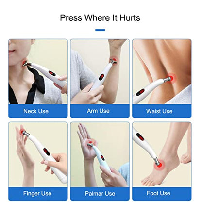 koouood Acupuncture Pen, 5-in-1 Pulse Massage Pen, USB Rechargeable Electronic Acupuncture Pen koouoodBuy Supplements Australia