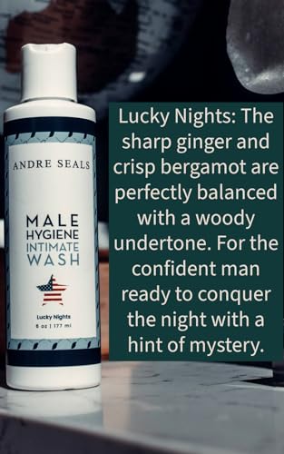 Andre Seals Intimate Wash for Men, Lucky Nights Scent – Refreshing Genital Care & Odor Control Andre SealsBuy Supplements Australia