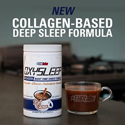 EHP Labs OxySleep Collagen Peptides Powder Night Time Shred - Promotes Deep Sleep EHP LabsBuy Supplements Australia