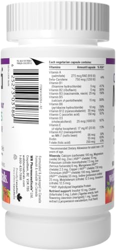 Webber Naturals Men's Most Complete Multi, 90 Vegetarian Capsules Webber NaturalsBuy Supplements Australia