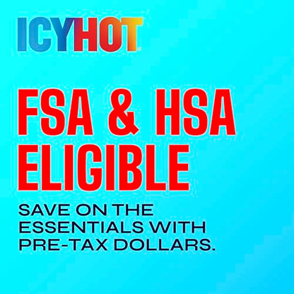 Icy Hot Advanced PRO Pain Relief Massaging Balm, Fast-Acting Max Strength Pain Relief With Menthol 16% and Camphor 11% for Backaches, Joints, Muscle Strains and Arthritis, Essential Oil Scent, 1.25 oz Icy HotBuy Supplements Australia