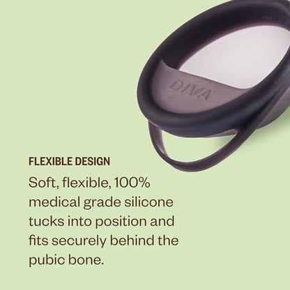 Diva Disc - Comfortable, Reusable Menstrual Disc with Leakproof Shield - Period Disc for Up to 12 Hours DivaCupBuy Supplements Australia