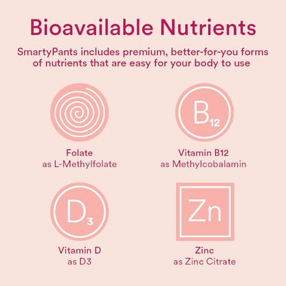SmartyPants Teen Girl Multivitamin Gummies: Omega 3 Fish Oil (EPA/DHA), Vitamin D3 SmartyPantsBuy Supplements Australia