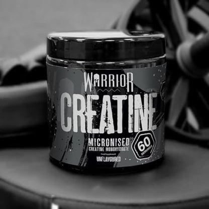 Warrior Creatine Monohydrate Powder – 300g – Micronised for Easy Mixing WarriorBuy Supplements Australia