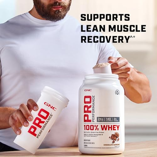 GNC Pro Performance 100% Whey Protein Powder - Vanilla Cream, 25 Servings GNCBuy Supplements Australia