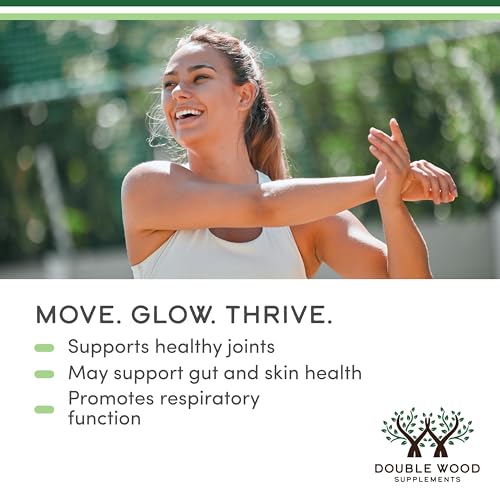 Boswellia Serrata - 240 Capsules (Max Strength 1,000mg of 65% Boswellic Acid Extract) Boswellia Extract Capsules (Joint Support Supplement for Joint Health) Third Party Tested by Double Wood Double Wood SupplementsBuy Supplements Australia