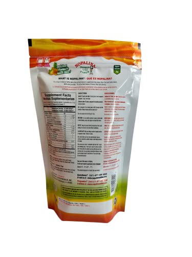 NOPALINA Flax Seed Plus Fiber Colon Detox 1lb - Pineapple Flavor (1LB) NopalinaBuy Supplements Australia