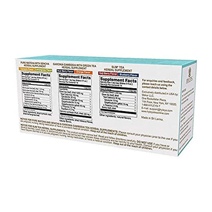 HYLEYS Tea for Cleanse and Weight Loss - New 14 Day Weight Loss Kit - 42 Tea Bags HYLEYSBuy Supplements Australia