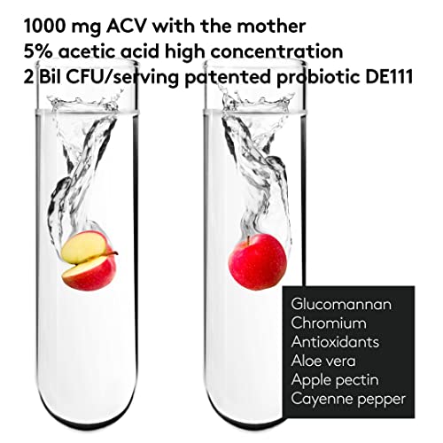 Youth & Tonic Natural Appetite Suppressant for Weight Loss / 1000 mg Apple Cider Youth & TonicBuy Supplements Australia