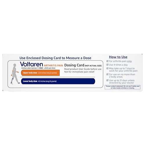 Voltaren Arthritis Pain Gel for Powerful Topical Arthritis Pain Relief with Diclofenac - NEW Easy Open Cap - 100 g x 2 VoltarenBuy Supplements Australia