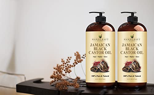 Handcraft Blends Jamaican Black Castor Oil for Hair Growth, Eyelashes and Eyebrows Handcraft BlendsBuy Supplements Australia
