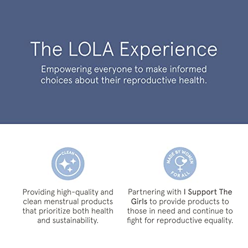 LOLA Organic Cotton Tampons, 60 Count - Super Plus Tampons, Period Feminine Hygiene Products LOLABuy Supplements Australia