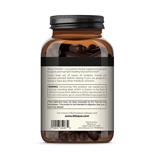 Blisque – Thyroid Support Supplement Complex for Healthy Metabolism and Increased Energy BlisqueBuy Supplements Australia