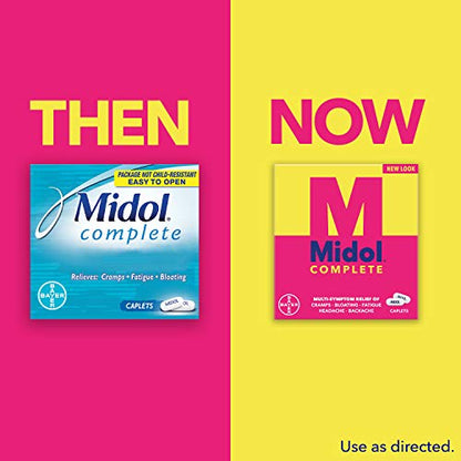 Midol Complete, Menstrual Period Symptoms Relief Including Premenstrual Cramps MidolBuy Supplements Australia