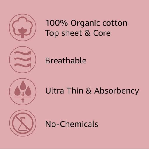 Livlit Ultra Thin Panty Liners Sanitary Pads, 100% Certified Organic Cotton from Texas, Light Absorbency LIVLITBuy Supplements Australia