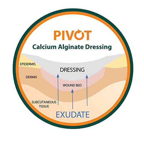 Pivot Calcium Alginate Wound Dressing – All-Natural First Aid | 4x5 Dressin LMP LINKS MEDICAL PRODUCTS INC.Buy Supplements Australia