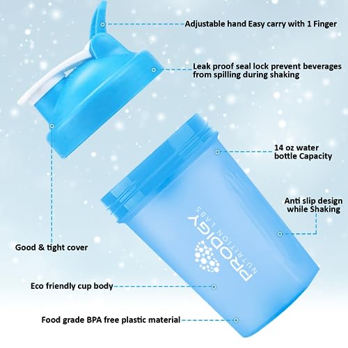 Prodigy Nutrition Labs Premium Shaker Bottle Perfect for Protein Shakes and Pre Workout Prodigy Nutrition LabsBuy Supplements Australia