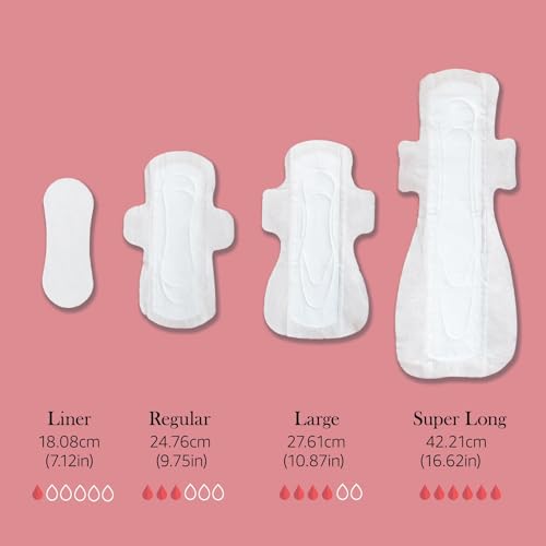 Livlit Ultra Thin Panty Liners Sanitary Pads, 100% Certified Organic Cotton from Texas, Light Absorbency LIVLITBuy Supplements Australia