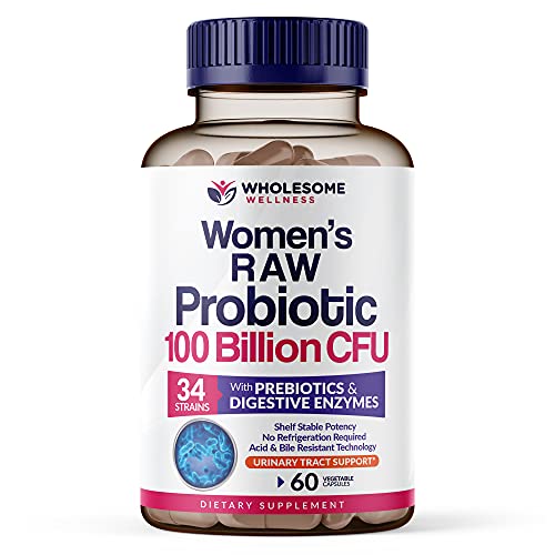 Dr. Formulated Raw Probiotics for Women 100 Billion CFUs with Prebiotics Wholesome WellnessBuy Supplements Australia