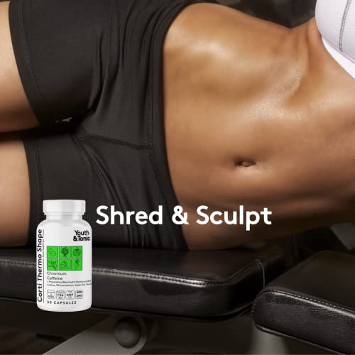 Youth & Tonic Shred Sculpt Lean 3 x Diet Pills w Water Weight Away & Cortithermo Shape Youth & TonicBuy Supplements Australia
