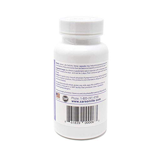 Carson Life Anti Cellulite Detox Pills Helps Prevent and Eliminate Cellulite - Supplement Carson LifeBuy Supplements Australia